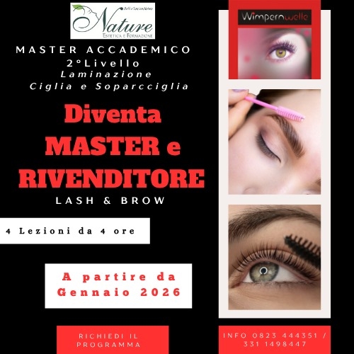 ACCADEMIA LAMINAZIONE CIGLIA E SOPRACCIGLIA 2° Livello